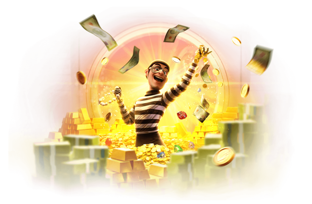 Game Banner Wild heist cashout pgslot