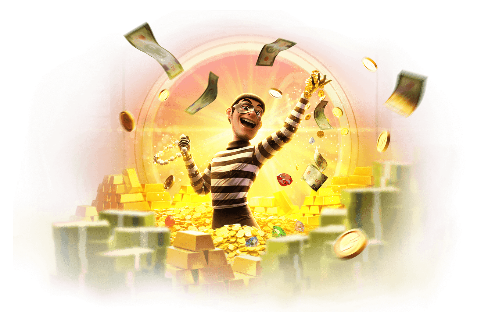 Game Banner Wild heist cashout pgslot