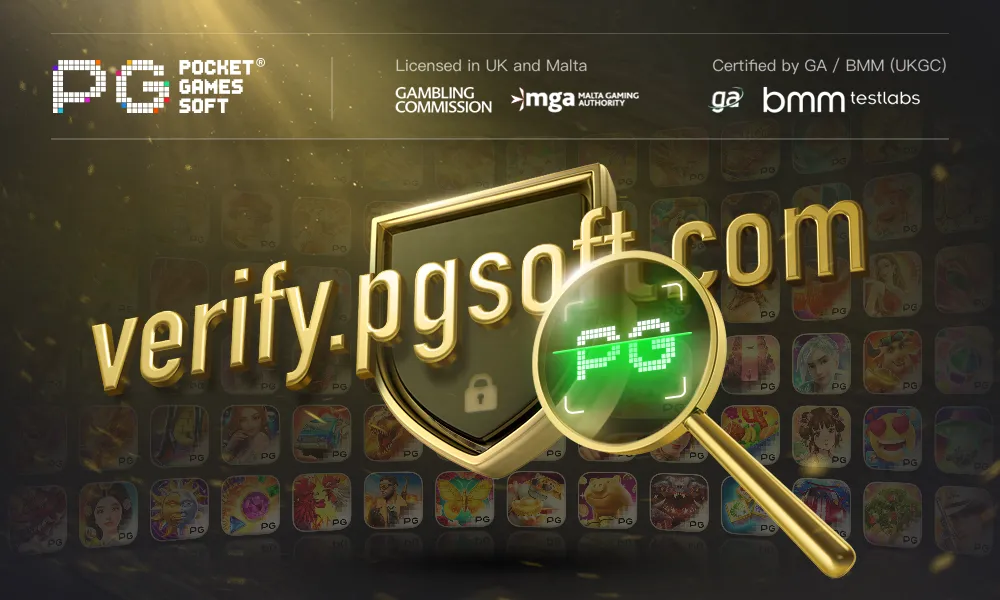 PGSLOT เพิ่มการตรวจสอบ Verify Pgsoft เว็บแท้ เพื่อคุ้มคลองนักเดิมพัน